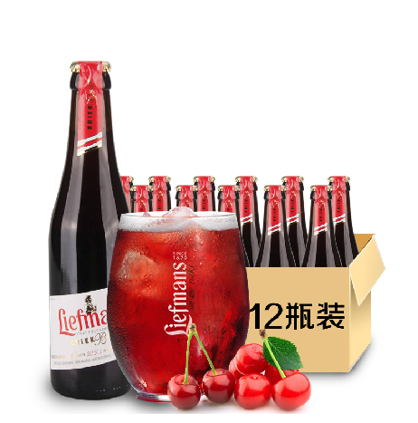 乐曼水果啤酒330ml*12