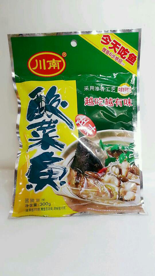川南酸菜鱼佐料300g