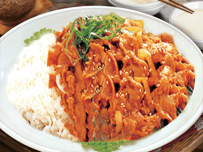 猪肉盖饭(江)
