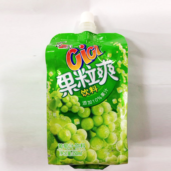 喜之郎果粒多葡萄汁饮料350ml