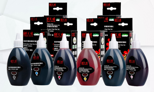 天威连供墨水 epson爱普生通用r230 r270 r210 r350 1390 1100等