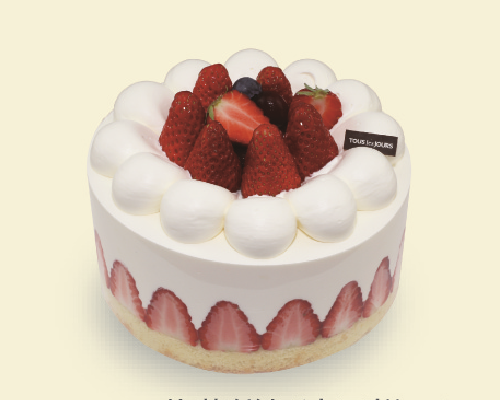草莓鲜奶油蛋糕#2