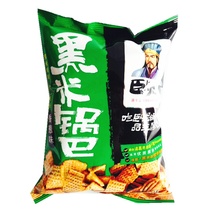 卧龙 香葱味黑米锅巴75g