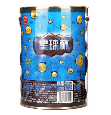 甜甜乐星球杯一桶装大杯粒950g