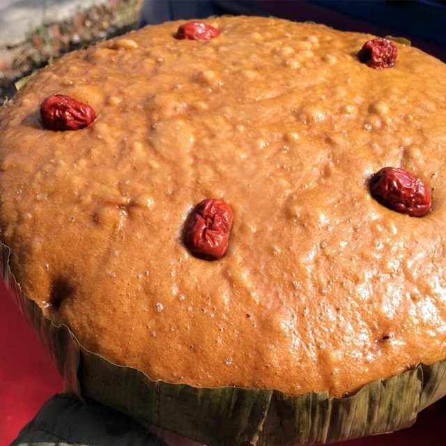 酒席宴会糕点红枣发糕红糖发糕统糕点建德土特产