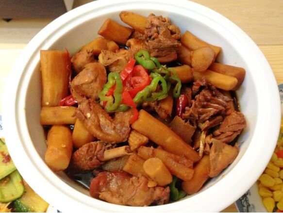 山药烧鸡套餐