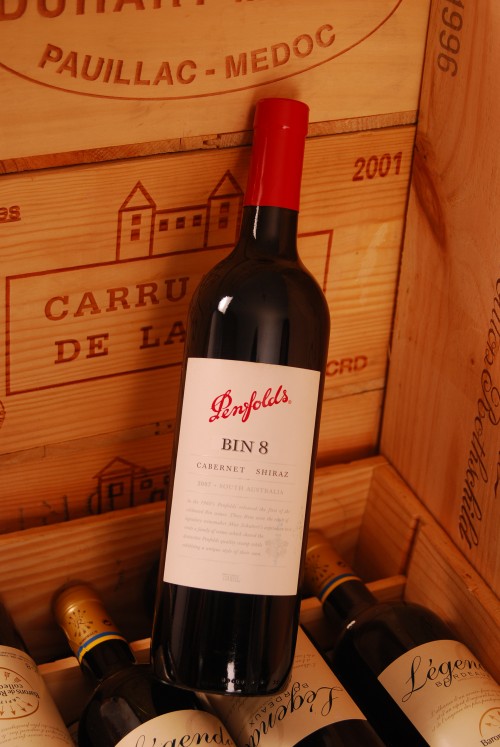 澳洲penfolds奔富bin8干红葡萄酒