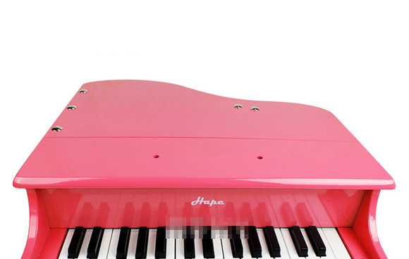 【燕郊蓝天城独家】德国Hape30键粉色钢琴E