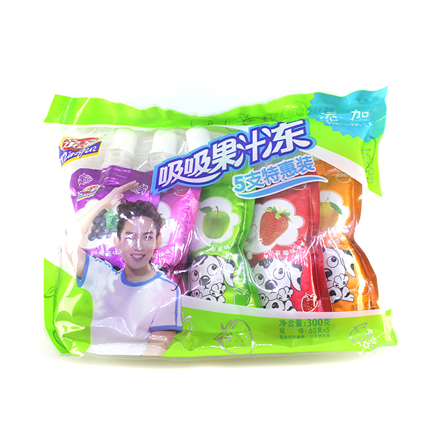 亲亲吸吸果汁冻5支特惠装