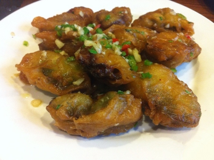 家常菜-椒盐茄饼(vip20元)