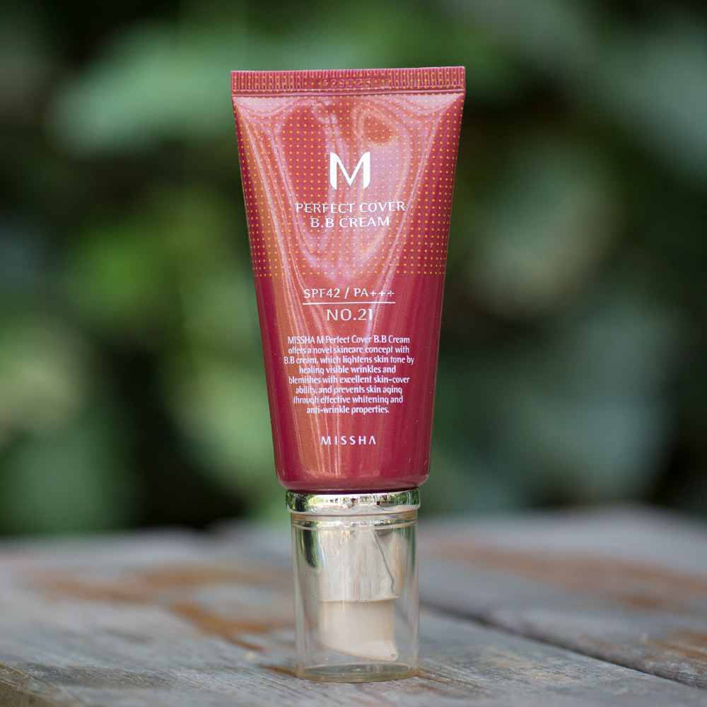 missha谜尚完美大红bb霜50ml