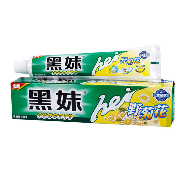 黑妹天然野菊花清热去火牙膏105/克