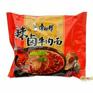 康师傅辣卤牛肉面103g