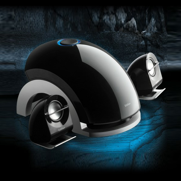 漫步者(edifier) e1100 plus 2.1声道 多媒体音箱 黑色