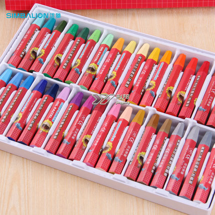 雄狮 油画棒 奶油狮36色