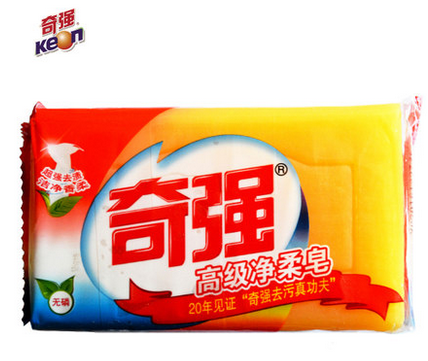 奇强高级净柔洗衣皂/透明皂118g