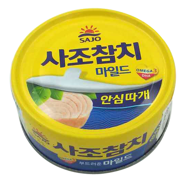 韩国原装进口 韩国思潮鲜嫩金枪鱼罐头100g 即食