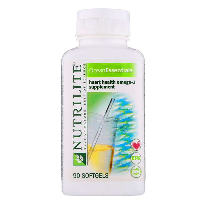 美国安利纽崔莱深海鱼油海洋精华 安利护心鱼油 90粒