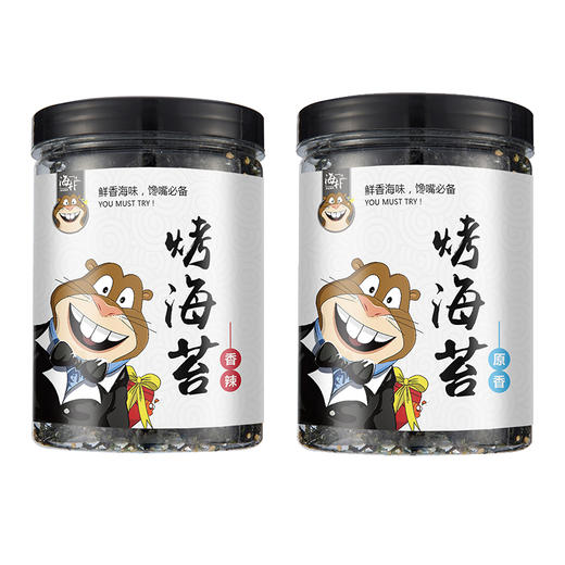 海狸先生美味烤海苔（高纤维低脂肪，香脆吃不胖） 商品图2