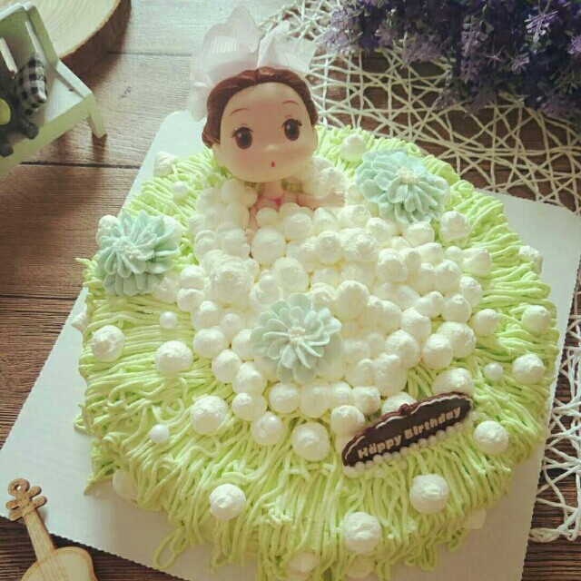 泡泡浴 乳脂蛋糕