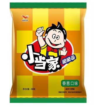 统一 小当家 香葱味干脆面