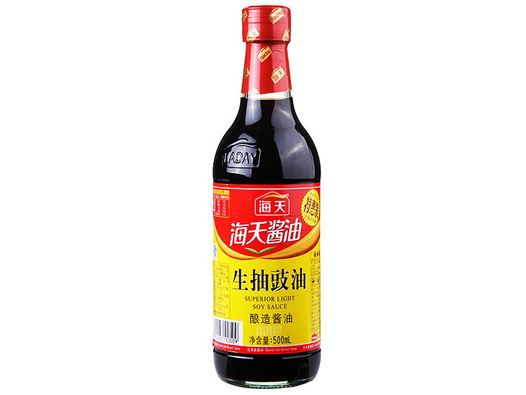 海天生抽豉油 500ml