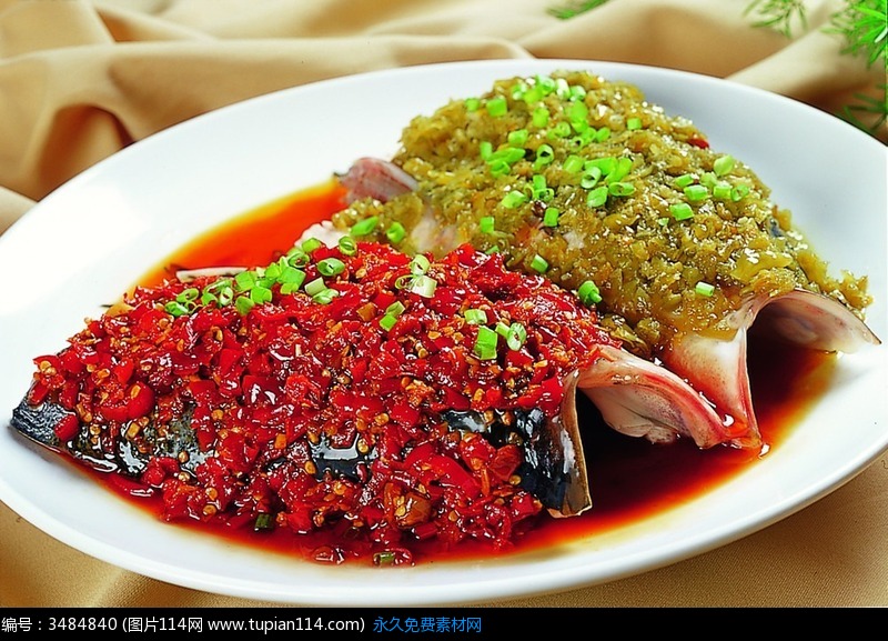 郴州酸辣鱼头图片
