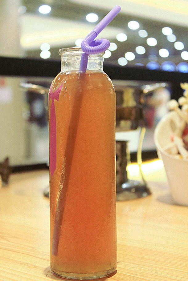 冰酿葡萄瓶子绿茶