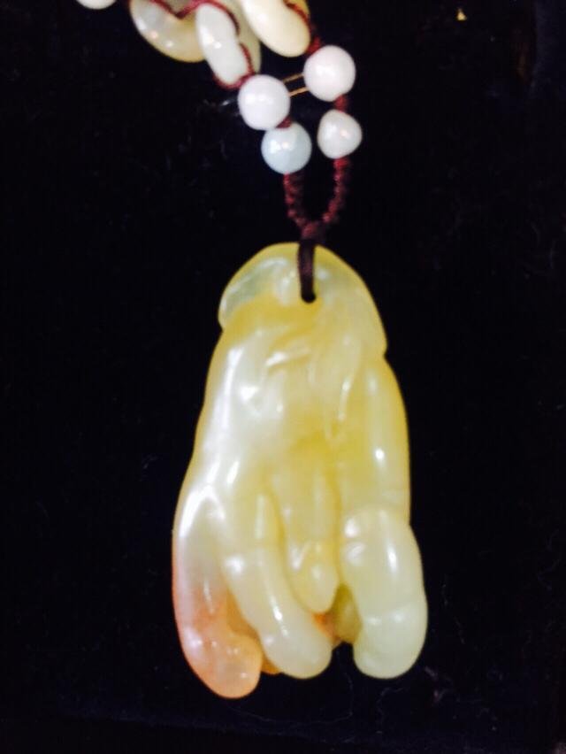 田黄石 佛手 重10.4g