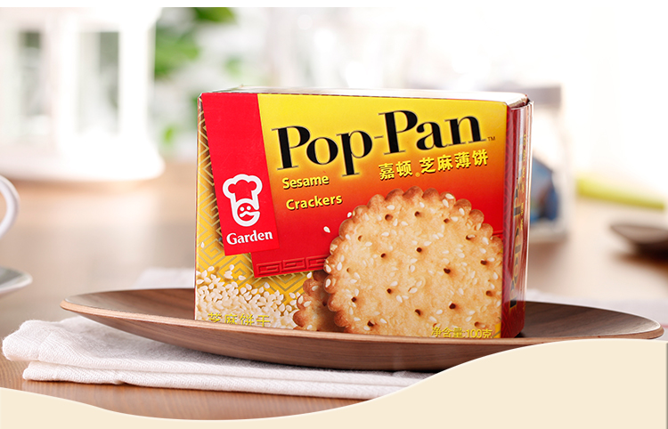嘉顿芝麻薄饼