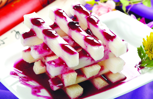 爱来客 蓝莓山药