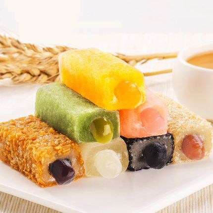 【法商超市】手造麻薯组合礼盒1050g7种口味台湾糕点零食大礼包