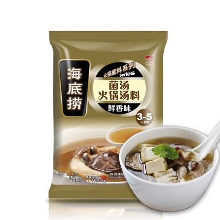 海底捞 火锅底料 110g（菌汤味） 商品图0