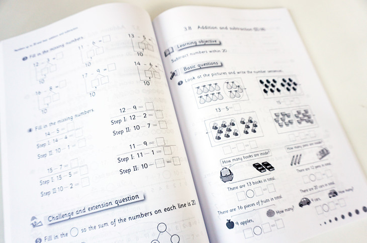 【现售】英国版一课一练 一年级数学 shanghai maths the shanghai