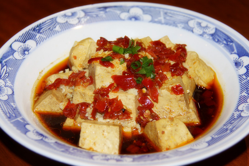 剁椒蒸豆腐