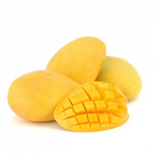 大台芒 2个装 约400g 味道鲜美 肉质细嫩 送都乐香蕉一份