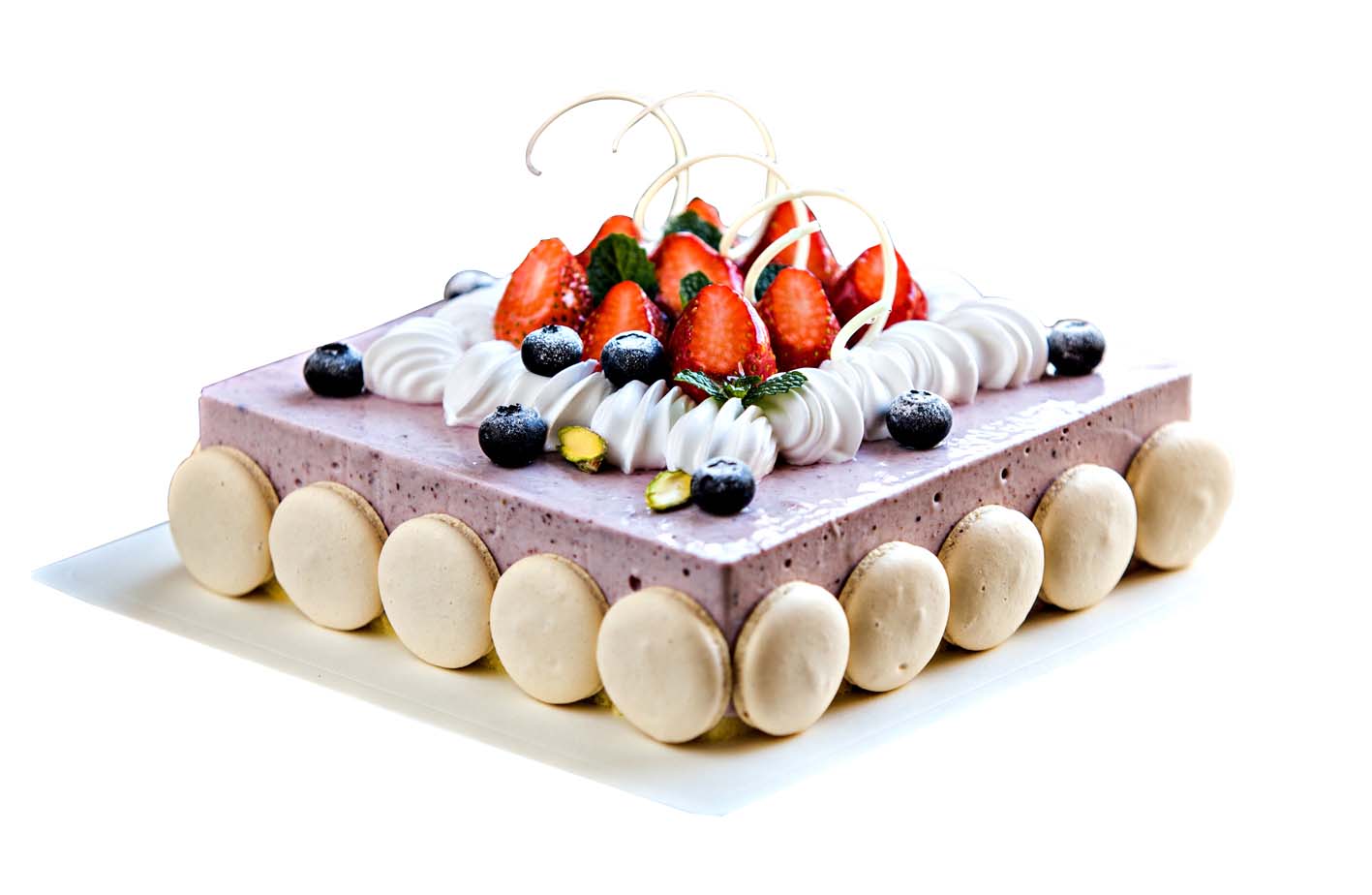 双莓慕斯(草莓,蓝莓 )6吋158 8吋238 10吋298 - sweet cake田园秘语