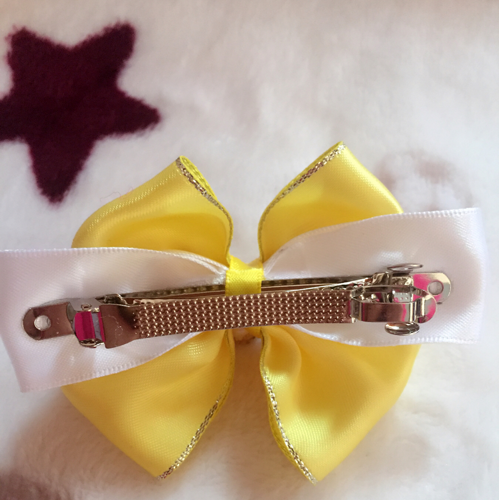 韩式蝴蝶结发夹 流行弹簧发饰