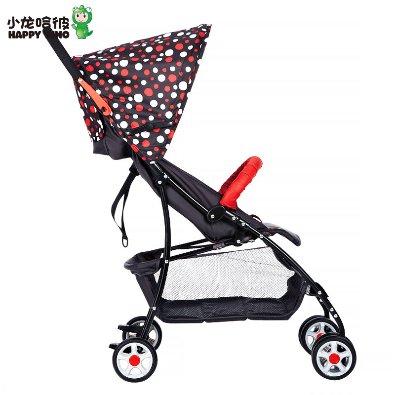 小龙哈彼轻 便可半躺可坐婴儿推车夏 手推车儿童伞车一拎即合 lc188