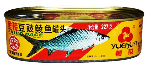 金装豆豉鲮鱼罐头