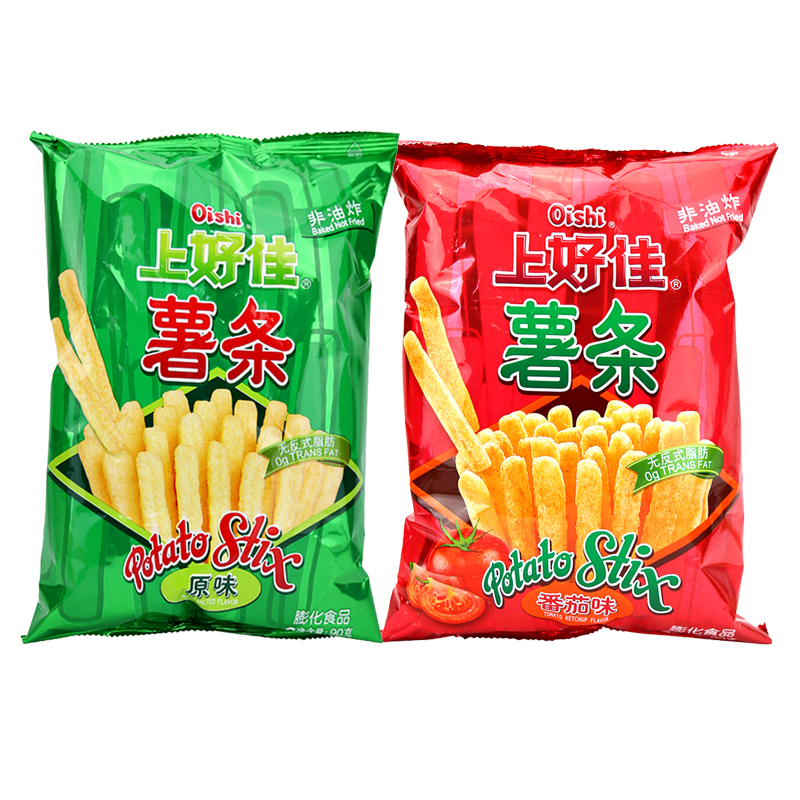 【上好佳薯条】膨化零食品休闲小吃 90g