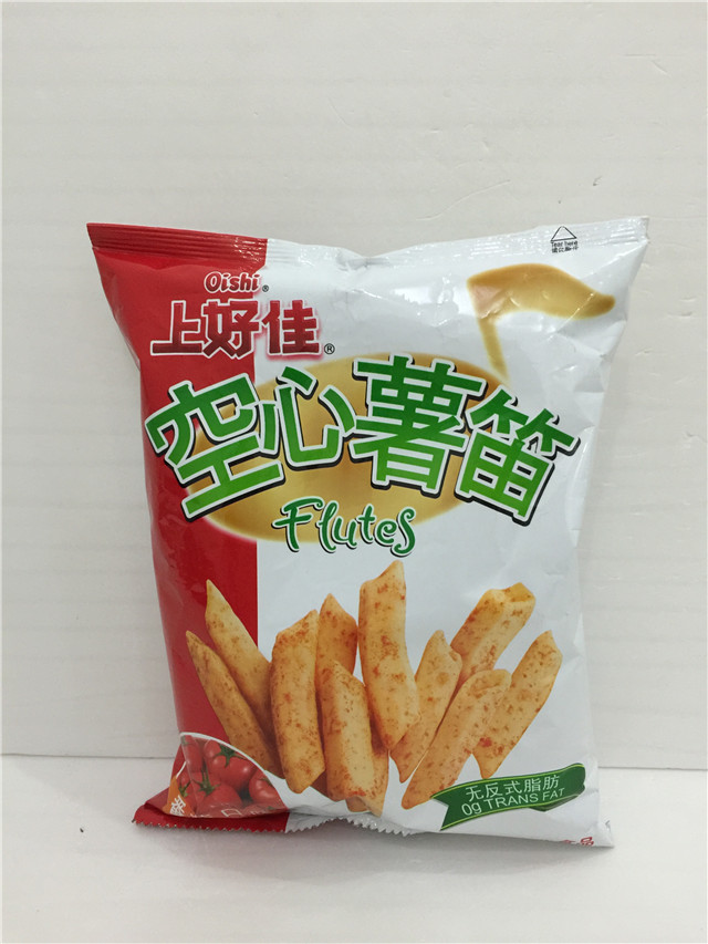 45克上好佳空心薯笛蕃茄味