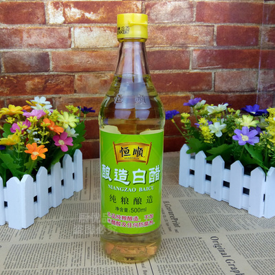 双田食品|恒顺酿造白醋500ml 洗脸醋 凉拌醋