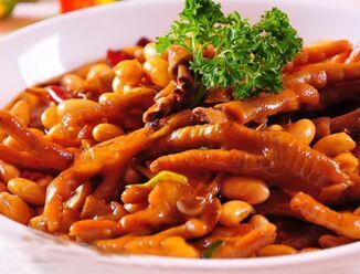 黄豆烧凤爪