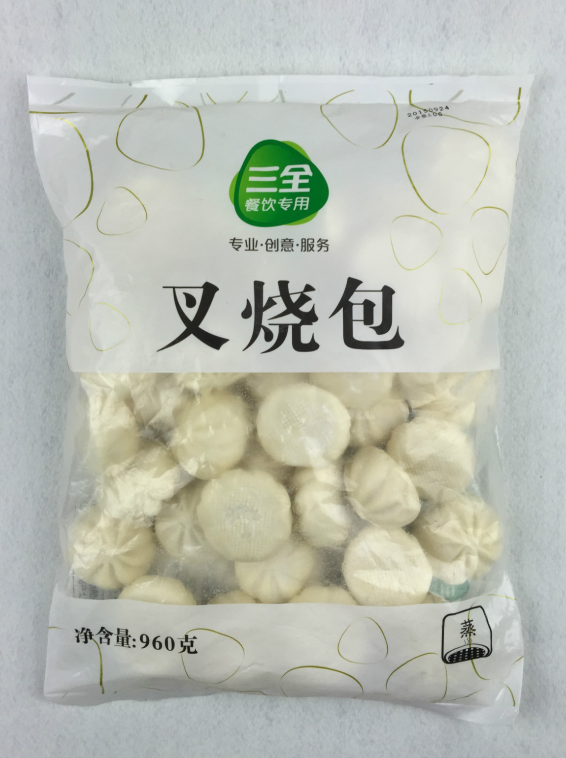 三全叉烧包960g
