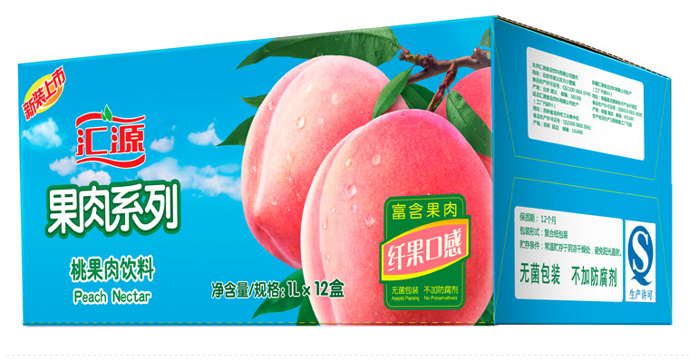 汇源1l果肉/1*12/箱