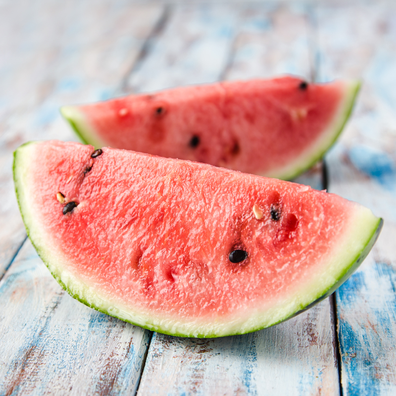 西瓜 水果 新鲜西瓜皮薄