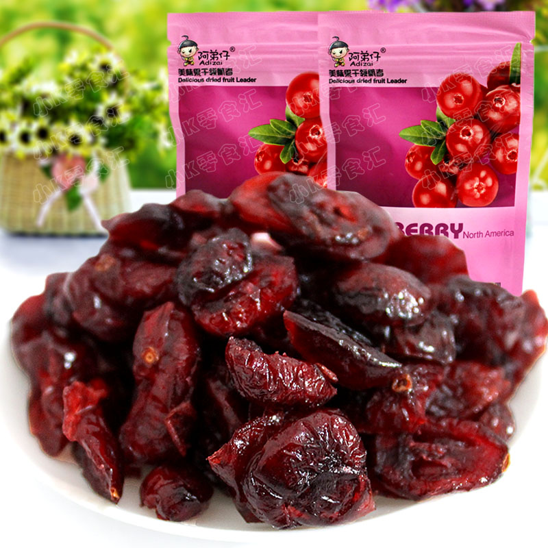 阿弟仔 北美蔓越莓干 高档小红莓干 独立包装60g*3