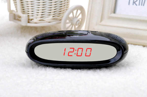 高清1080p摄像电子闹钟r8 高容量锂电池超长待机