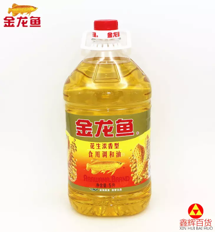 金龙鱼花生浓香型食用调和油5升